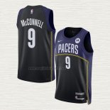 Maglia T.J. McConnell NO 9 Indiana Pacers Citta 2022-23 Blu