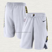 Pantaloncini Indiana Pacers Association Bianco