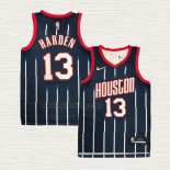 Maglia James Harden NO 13 Houston Rockets Citta 2021-22 Blu
