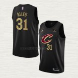 Maglia Jarrett Allen NO 31 Cleveland Cavaliers Statement 2022-23 Nero
