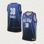 Maglia Julius Randle NO 30 New York Knicks All Star 2023 Blu
