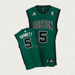 Maglia Kevin Garnett NO 5 Boston Celtics Verde 1