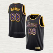 Maglia Markieff Morris NO 88 Los Angeles Lakers Earned 2020-21 Nero