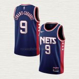 Maglia Timothe Luwawu-Cabarrot NO 9 Brooklyn Nets Citta 2021-22 Blu