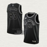 Maglia Zach Collins NO 23 San Antonio Spurs Classic 2022-23 Nero