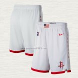 Pantaloncini Houston Rockets Citta Bianco