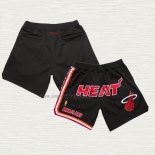 Pantaloncini Miami Heat Just Don Nero