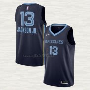 Maglia Jaren Jackson Jr. NO 13 Memphis Grizzlies Icon Blu