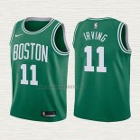 Maglia Kyrie Irving NO 11 Bambino Boston Celtics 2017-18 Verde