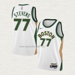 Maglia Lamar Stevens NO 77 Boston Celtics Citta 2023-24 Bianco
