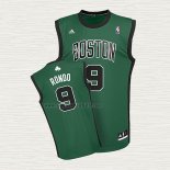 Maglia Rajon Rondo NO 9 Boston Celtics Verde 1