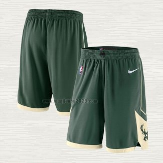 Pantaloncini Milwaukee Bucks 2019 Verde