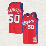 Maglia Corey Maggette NO 50 Los Angeles Clippers Mitchell & Ness 2004-05 Rosso