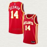 Maglia Dewayne Dedmon NO 14 Atlanta Hawks Icon 2020-21 Rosso