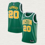Maglia Gordon Hayward NO 20 Boston Celtics Earned 2018-19 Verde
