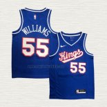 Maglia Jason Williams NO 55 Sacramento Kings Classic 2020 Blu