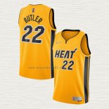 Maglia Jimmy Butler NO 22 Miami Heat Earned 2020-21 Or