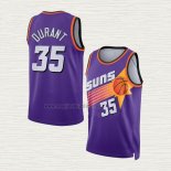 Maglia Kevin Durant NO 35 Phoenix Suns Classic 2022-23 Viola