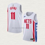 Maglia Kyrie Irving NO 11 Brooklyn Nets Statement 2022-23 Bianco