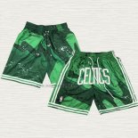 Pantaloncini Boston Celtics Just Don Verde 2
