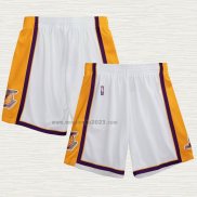 Pantaloncini Los Angeles Lakers Mitchell & Ness 2009-10 Bianco