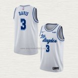 Maglia Anthony Davis NO 3 Los Angeles Lakers Classic 2019-20 Bianco