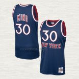 Maglia Bernard King NO 30 New York Knicks Mitchell & Ness 1982-83 Blu