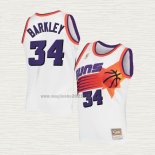 Maglia Charles Barkley NO 34 Phoenix Suns Mitchell & Ness 1992-93 Bianco