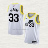 Maglia Johnny Juzang NO 33 Utah Jazz Association 2022-23 Bianco