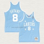 Maglia Kobe Bryant NO 8 Los Angeles Lakers Mitchell & Ness 2004-05 Blu