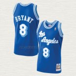 Maglia Kobe Bryant NO 8 Los Angeles Lakers Throwback Blu