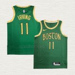 Maglia Kyrie Irving NO 11 Boston Celtics Citta Verde