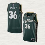 Maglia Marcus Smart NO 36 Boston Celtics Citta 2022-23 Verde