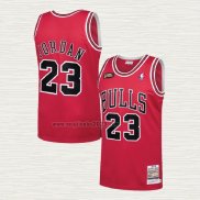 Maglia Michael Jordan NO 23 Chicago Bulls Mitchell & Ness NBA Final 1997-98 Rosso s