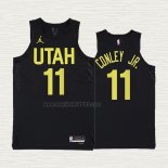 Maglia Mike Conley Jr. NO 11 Utah Jazz Statement 2022-23 Nero
