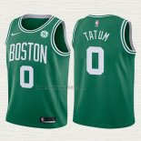 Maglia Jayson Tatum NO 0 Bambino Boston Celtics 2017-18 Verde