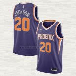 Maglia Josh Jackson NO 20 Phoenix Suns Icon Viola
