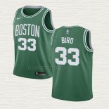 Maglia Larry Bird NO 33 Bambino Boston Celtics Citta 2018 Verde