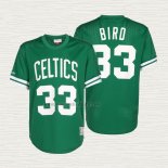 Maglia Larry Bird NO 33 Boston Celtics Manica Corta Verde