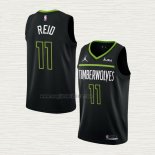 Maglia Naz Reid NO 11 Minnesota Timberwolves Statement 2022-23 Nero