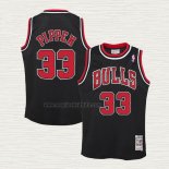 Maglia Scottie Pippen NO 33 Bambino Chicago Bulls Mitchell & Ness 1997-98 Nero