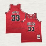 Maglia Scottie Pippen NO 33 Bambino Chicago Bulls Mitchell & Ness 1997-98 Rosso