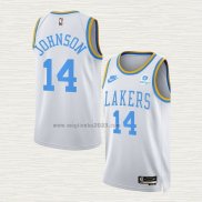 Maglia Stanley Johnson NO 14 Los Angeles Lakers Classic 2022-23 Bianco